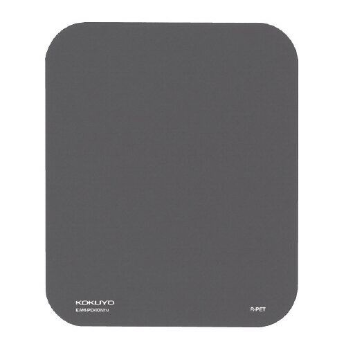 コクヨ　マウスパッド　再生PETタイプ　メーカー品番:EAM-PD40NTM　クリアグレー　サイズ:W150xD180xt0.5mm　材質:再生PET