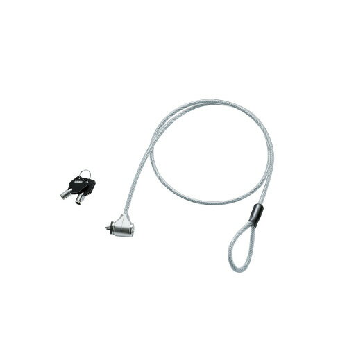 送料無料■コクヨ　パソコンロックキット　ワイヤー1.0m　一体型シリンダー式　メーカー品番:EAS-L42　鍵2個付き　スペーサー付き　ワイヤー直径5.0mm　セキュリティスロット対応