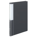 6個で送料無料■コクヨ 名刺ホルダー(固定式) A4タテ型 両面ヨコ入れ式 400名 メーカー品番:P3メイ-745DM ダークグレー 20枚 サイズ:H310...