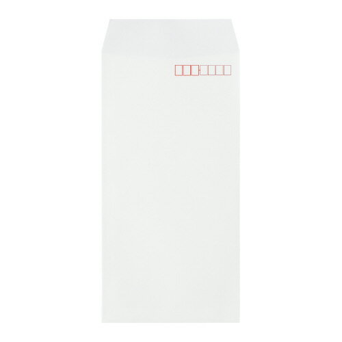 キングコーポレーション　封筒　1000枚入り　〒枠付き　＜Hiソフトカラー封筒＞　長形3号（A4判三つ折り収容可）　ホワイト　メーカー品番:161307　裏面サイド貼り　紙厚:80g/平米