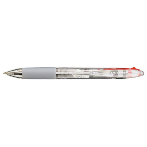 樂天商城 - コクヨグループ　ボールペン（2色）　油性　ラバーグリップ　ボール径:0.7mm　インク色:黒・赤　メーカー品番:4124-9215