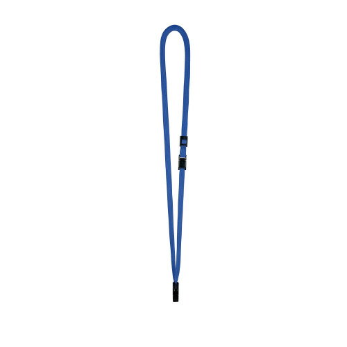 Name Tags - コクヨグループ　名札ケース用ストラップ　長さ900mm、幅10mm　ストラップ色:青　10本入りx5　メーカー品番:4240-4446　長さ調整パーツ付　事故防止パーツ付　接合パーツ付
