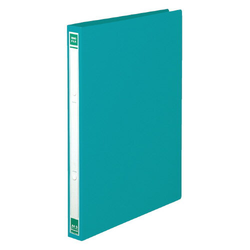 樂天商城 - コクヨグループ　リングファイル　10冊入　収容枚数:150枚　A4タテ型　2穴（80mm間隔）　金属金具　エコノミータイプ　緑　メーカー品番:5025-2558　リング内径:22mm　表紙:再生PP　外寸法:H306xW238xD27mm