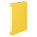 送料無料■コクヨグループ リングファイル 10冊入 収容枚数:150枚 A4タテ型 2穴(80mm間隔) 金属金具 エコノミータイプ 黄 メーカー品番:5025...