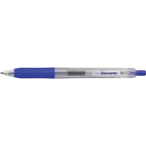 樂天商城 - コクヨグループ　ゲルインクボールペン　ノック式　ボール径:0.5mm　インク色:青　メーカー品番:5015-3312　ラバーグリップ　ゼブラ株式会社共同企画