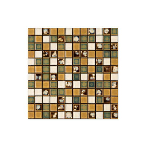 送料無料 TChic SWAN TILE タイル建材 屋内壁用 インテリアタイル Parmesan Antique（パルメザンアンティーク） 25mm角平 PAL-01