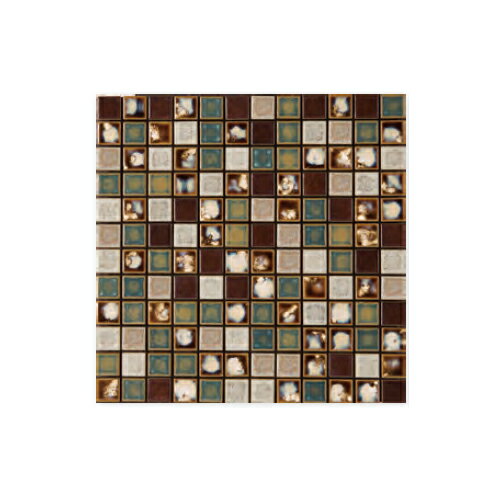 送料無料 TChic SWAN TILE タイル建材 屋内壁用 インテリアタイル Parmesan Antique（パルメザンアンティーク） 25mm角平 PAL-04