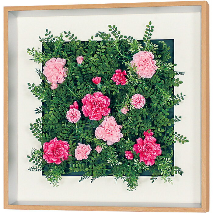 Rakuten - インテリアアート アートデコ インテリアデコ フラワー 450×450×60 AR3104 アートパネル 北欧 モダン 玄関 花 横長 モノトーン
