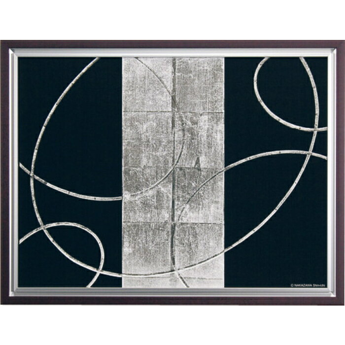 ［中澤 慎一／ELLIPSE 02］ 注文品番：AR7108 価格（税別）　\22,000 外寸法：W662×H511×D26mm　2.4kg フレーム：アルミ押出材木目シート貼り仕上 面　板：2mm透明アクリル・3mmMDF 装　飾：紙　パネル（56） 付属品：吊りひも