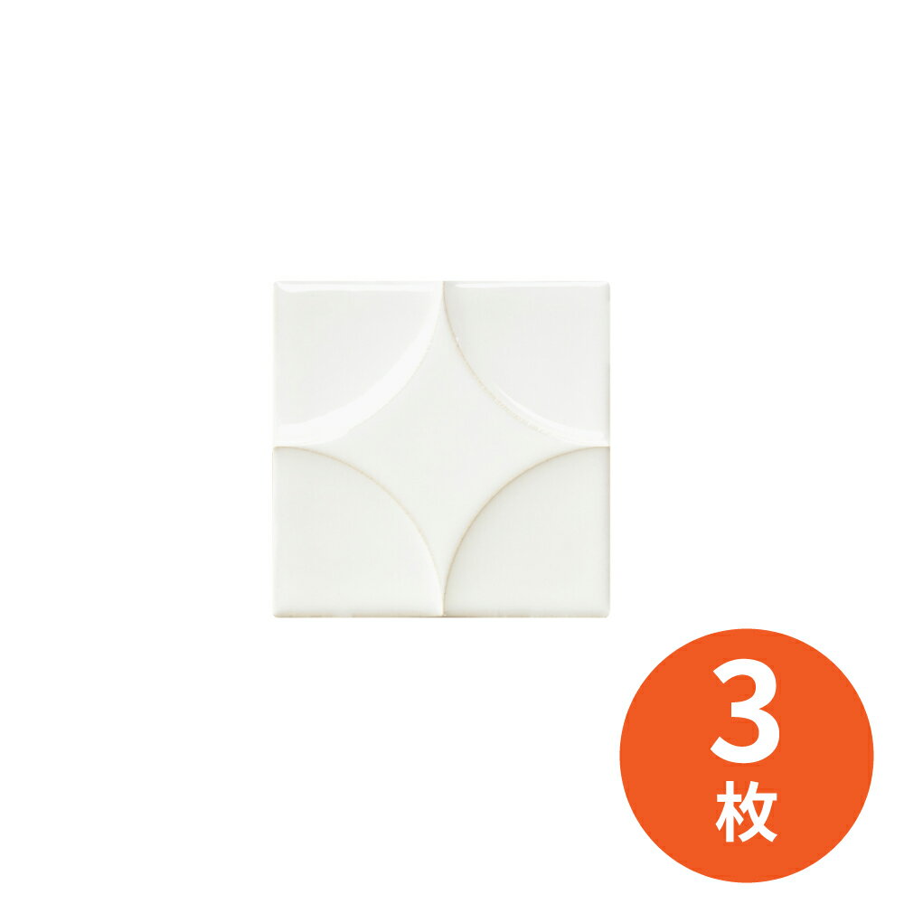 タイル建材 名古屋モザイク ALTAIR（アルタイル） 150角特殊面状 145×145mm 3枚 施釉タイル 屋内壁用