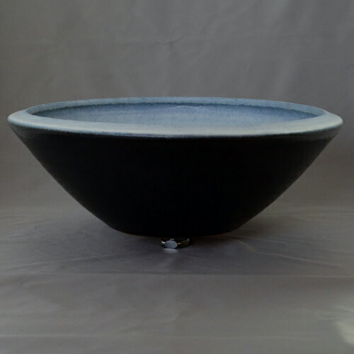 重蔵窯　洗面ボウル　MEBIUS　Design Bowl　MEBI-0040BB　ブルーブラック 洗面化粧台 送料無料 個性的 デザイン性