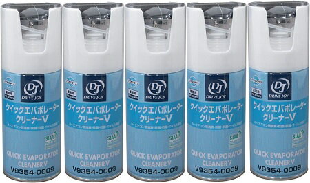 【5本セット】ドライブジョイ DRIVE JOY クイックエバポレータークリーナーV 60ml V9354-0009