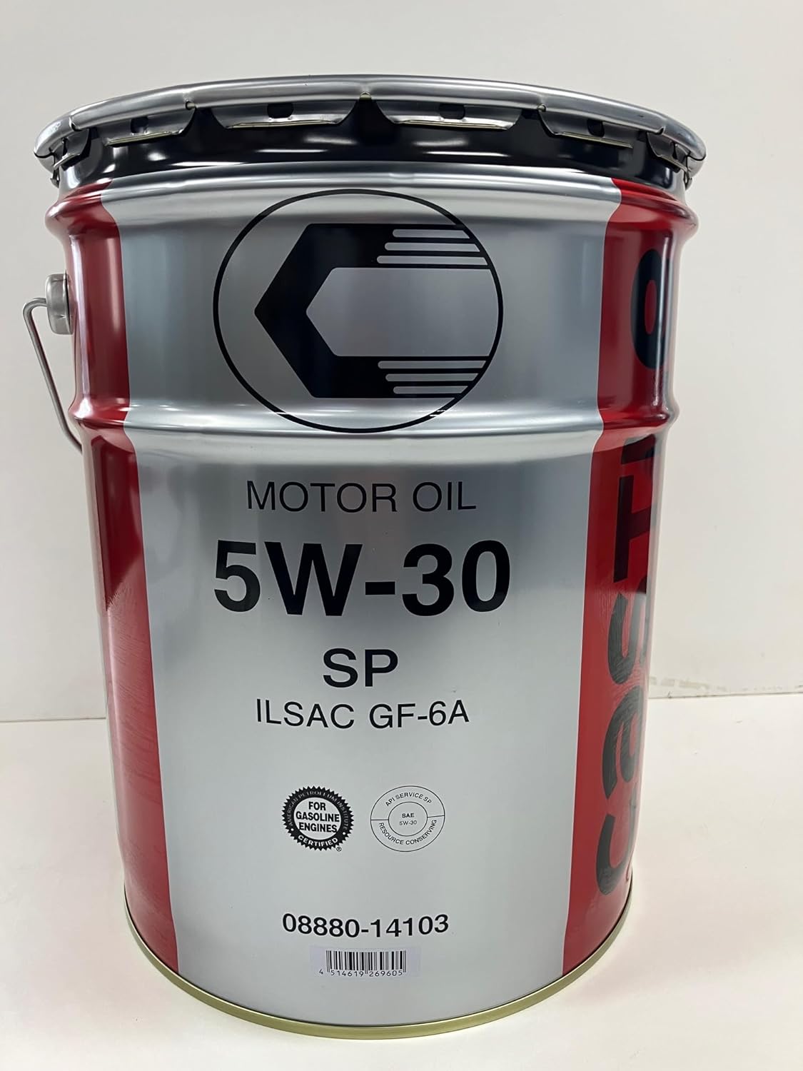 【沖縄・離島を除き送料無料】 TOYOTA トヨタ キャッスル CASTLE 5W30 SP/GF-6 鉱物油 20L 08880-14103 トヨタモビリティパーツ タクティー