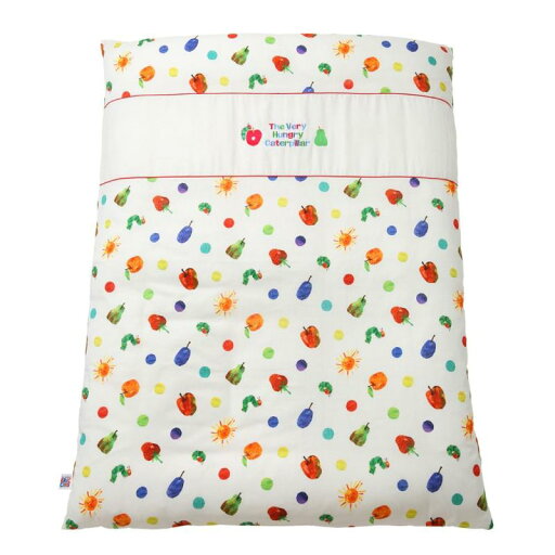 baby.e-sleep(ベビーイースリープ)はらぺこあおむしダブルガーゼ掛カバー 日本製 102×128cm baby.e-sleep(ベビーイースリープ)はらぺこあおむしダブルガーゼ掛カバー 日本製 102×128cm