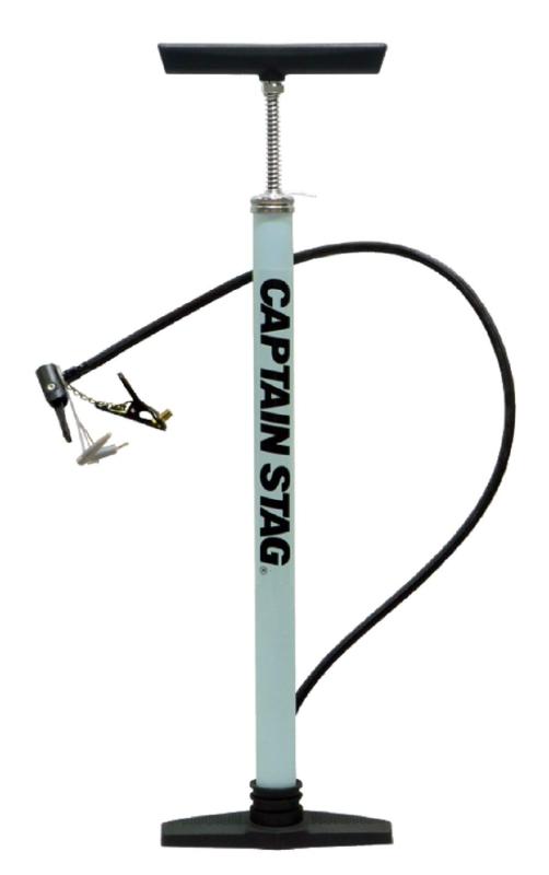 キャプテンスタッグ(CAPTAIN STAG) 空気入 SG 鉄/タンクなし/英・米式バルブ対応 (ライトブルー) Y-3139(4)
