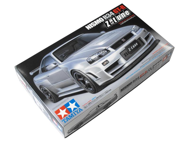 タミヤ 1/24 スポーツカーシリーズ No.282 ニスモ R34 GT-R Zチューン プラモデル 24282