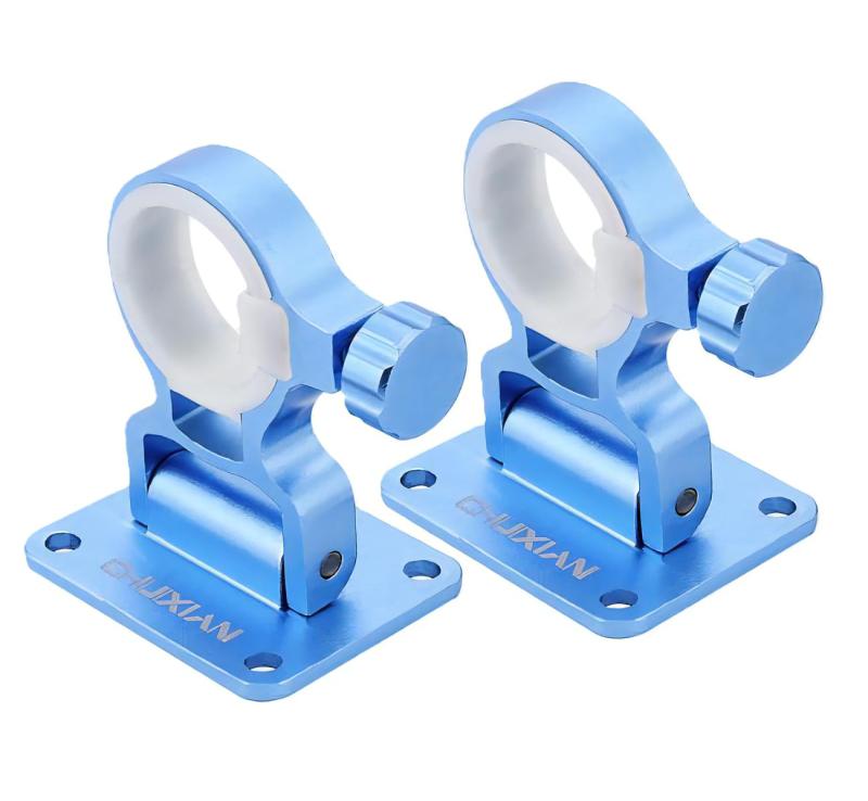 azumafy ロッドホルダー クーラーボックス 釣り竿ホルダー 釣り竿スタンド 2個セット パラソル 固定 ネジ付 竿立て 釣り ボックス 傘立て