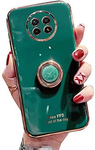 Redmi Note 9T ケース リング付き シンプル 可愛/かわいい 保護ケース ストラップ付き 衝撃吸収 カバー シャオミ リドミーノート9T ソフトケース スマホケース メッキ