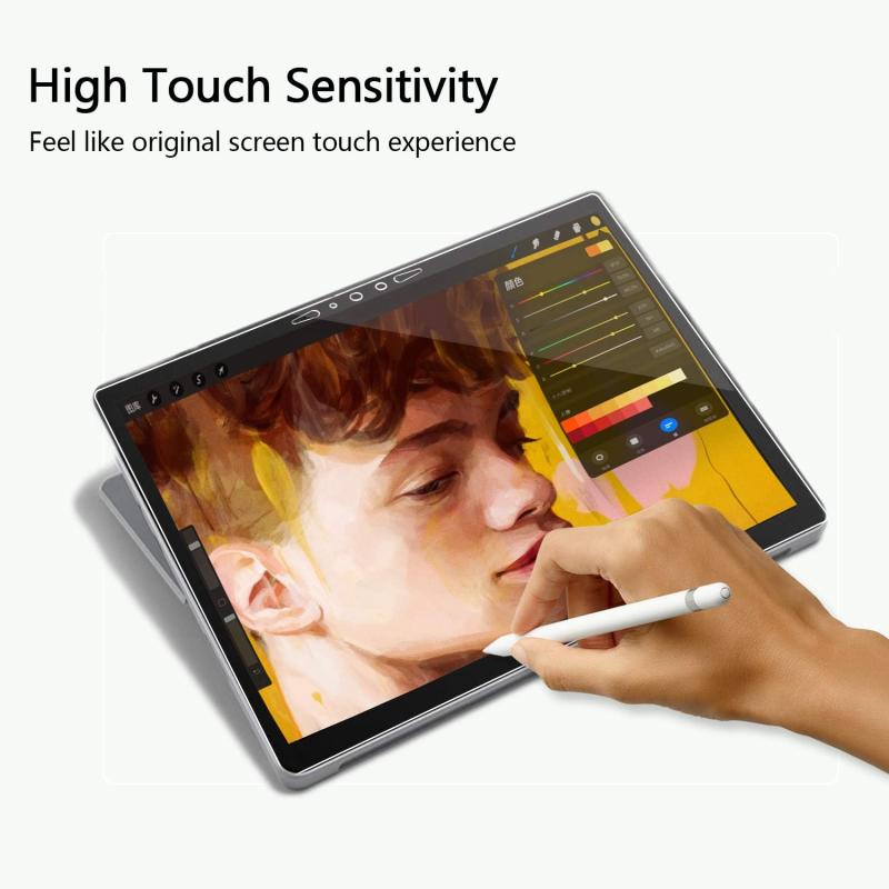 【2枚入】MEGOO surface go4/surface go3/surface go2用 液晶保護フィルム 10.5インチ 強化ガラスフィルム 貼り付け簡単/気泡ゼロ 画面保護フィルム