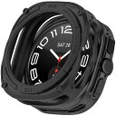 Miimall対応Galaxy Watch Ultra 47mm ケース 衝撃吸収 キズ防止 簡易着脱 TPU 軽量 柔軟性 耐久性 保護ケース Galaxy ウォッチ Ultra 47mmカバー 干渉なし ワイヤレス充電可能 薄型フレーム バンパー(ブ(2)