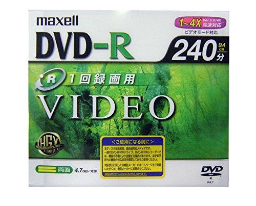 マクセル DVD-R 録画用 たっぷり240分 1枚 DR240.1P マクセル DVD-R 録画用 たっぷり240分 1枚 DR240.1P