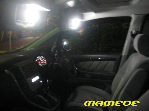 まめ電(MAMEDEN) バニティランプ led T6.3×31 LED バニティミラー