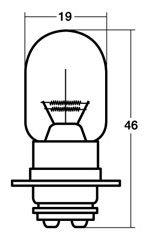スタンレー電気(STANLEY) μ84電球 12V18/18W A3602V(2)