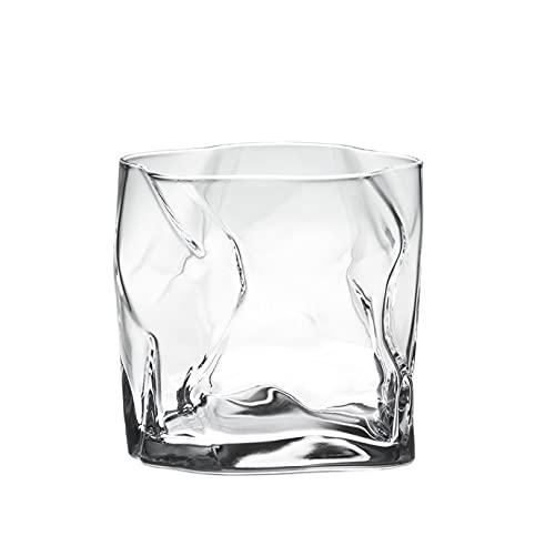 ロックグラス 木村硝子店 × デザイナー 小松誠 コラボ クランプル オールド クリア(3)