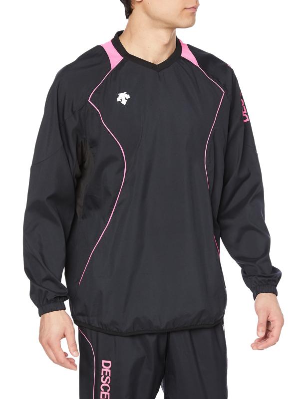 [デサント] 長袖プラクティストップ バレーボール ピステ 長袖 軽量 定番 練習 メンズ レディース ジュ..