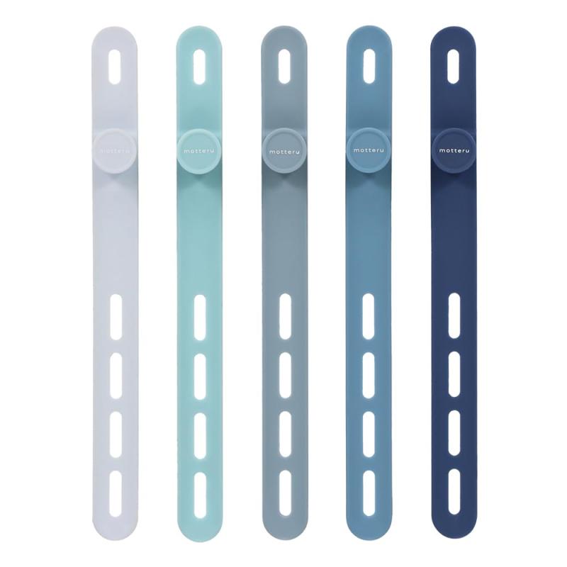 MOTTERU (モッテル) sofumo ソフトタッチ ケーブルバンド 繰り返し使える シリコン  ...