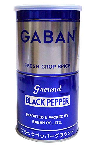 株式会社ギャバン ギャバン ブラックペッパー グラウンド 丸缶420g ×12個