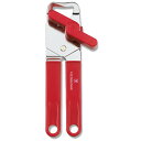 VICTORINOX(ビクトリノックス) カンオープナー 簡単に缶のふたを開けることができる缶切り レッド 円形刃の手動式カンオープナー 栓抜きとしても使用可能...
