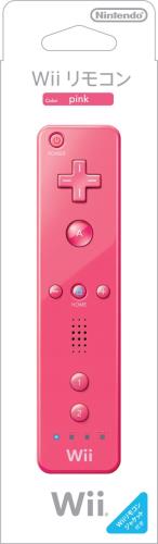 Wiiリモコン (ピンク) (「Wiiリモコンジャケット」同梱)