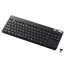 エレコム ワイヤレスキーボード TK-FDM109TKBK 薄型 メン...(2)