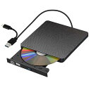 外付CD・DVDドライブ USB3.0/Type Cポート付き CD/...(2)