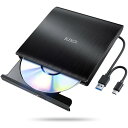 CD DVDドライブ 外付け 静音 外付けDVDドライブ USB3.0...(2)