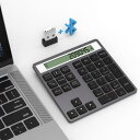 テンキー 電卓 テンキー Bluetooth / 2.4Gワイヤレス ...(2)