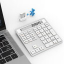 テンキー Bluetooth / 2.4Gワイヤレス 数字 キーボード...(2)