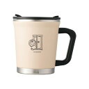 thermo mug(サーモマグ) I'M DORAEMON(アイム ドラえもん) フタ付きステンレスマグカップ/ダブルマグ 300ml アイボリー どこでもド...
