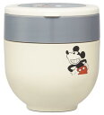 スケーター(Skater) 保温 保冷 丼ぶり ランチジャー 540ml 折りたたみハンドル付 抗菌 ディズニー ミッキーマウス LDNO6AG