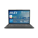 超軽量990g・インテルEvoプラットフォーム準拠MSIビジネスノート...(2)