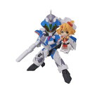 TINY SESSION マクロスΔ VF-31J ジークフリード (ハヤテ・インメルマン機) with フレイア・ヴィオン 約100mm PVCABS製 塗装済み可動フィギュア