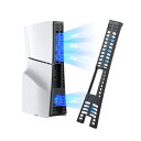 KIWIHOME PS5 Slim用 冷却ファン PS5 冷却 対策 4つ冷却ファン 温度センサー ワンタッチ風速調整可 USB 3.0 低騒音 LEDライト付き 放熱改善 熱対策 PS5 周辺機器/アクセサリー 新型プレステ5 スリム ディスク通常版/デジタル版に対応PS5/PS5 Pro非対応
