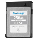 Nextorage 日本メーカー CFexpress TypeB 256GB 最大読出し速度1950MB/s 最大書込み速度1750MB/s NX-B2SE256G ネクストレージ メモリーカード