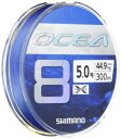 シマノ(SHIMANO) ライン オシア8 300m 5.0号 SWネイビー LD-A71S