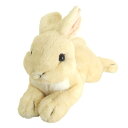 サンレモン ひざ うさぎ ベージュ S 24.1×12.8×34.2cm ぬいぐるみ アニマル P-3792