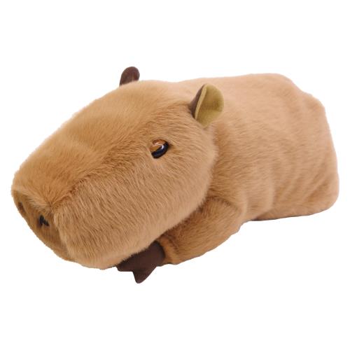サンアロー(Sun Arrow) Cushy カピバラ ぬいぐるみ K-9509 H17.5×W19×D45.5cm