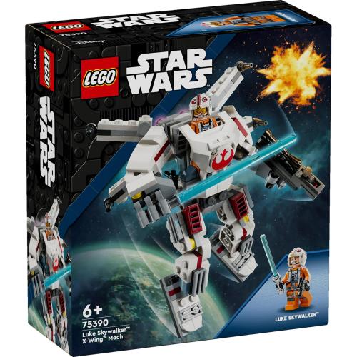 レゴ(LEGO) スター・ウォーズ ルーク・スカイウォーカー の Xウィング メカスーツ おもちゃ 玩具 誕生日 プレゼント ブロック 知育 男の子 女の子 子供 6歳 7歳 8歳 9歳 宇宙 75390