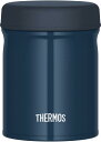 食洗機対応モデル サーモス 真空断熱スープジャー 500ml ネイビーブルー 全パーツ食洗機OK 保温保冷 お手入れ簡単 口当たりがやさしい丸口設計 JEB-5...