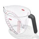 OXO オクソー 計量カップ 新タイプ アングルドメジャーカップ 大 1000ml 電子レンジ 食洗機 対応 耐熱 トライタン製